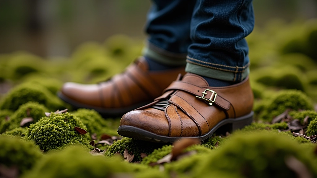 Bog shoes detail